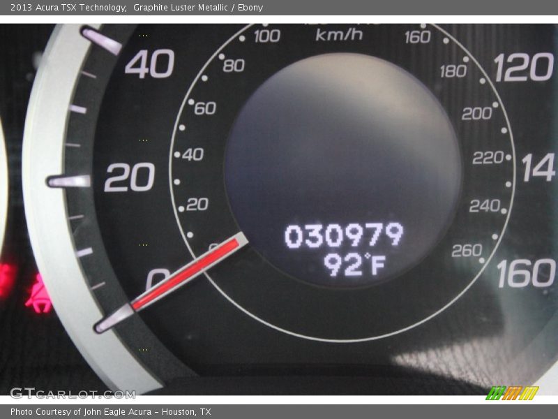 Graphite Luster Metallic / Ebony 2013 Acura TSX Technology