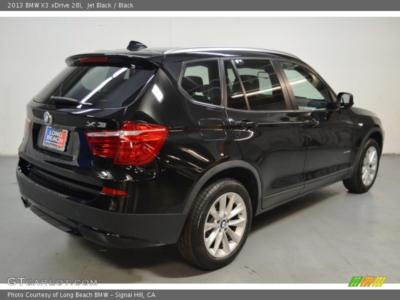 Jet Black / Black 2013 BMW X3 xDrive 28i