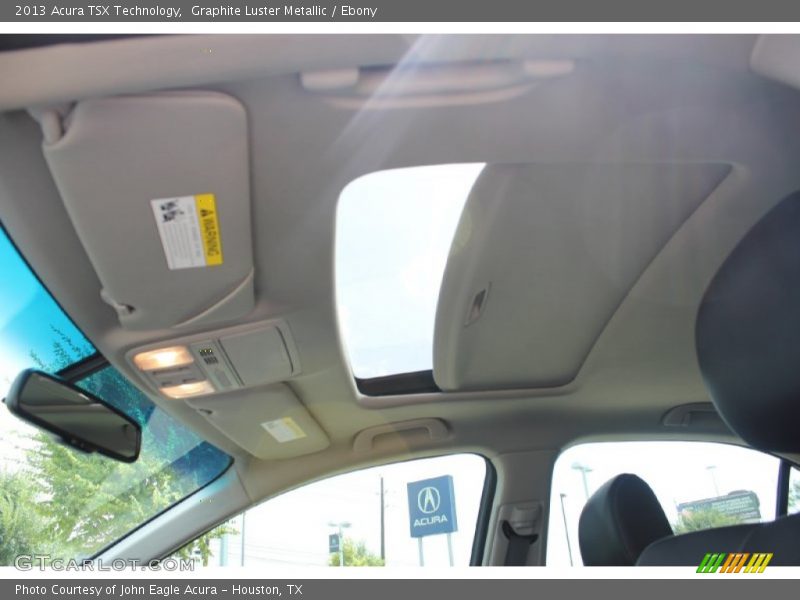 Graphite Luster Metallic / Ebony 2013 Acura TSX Technology