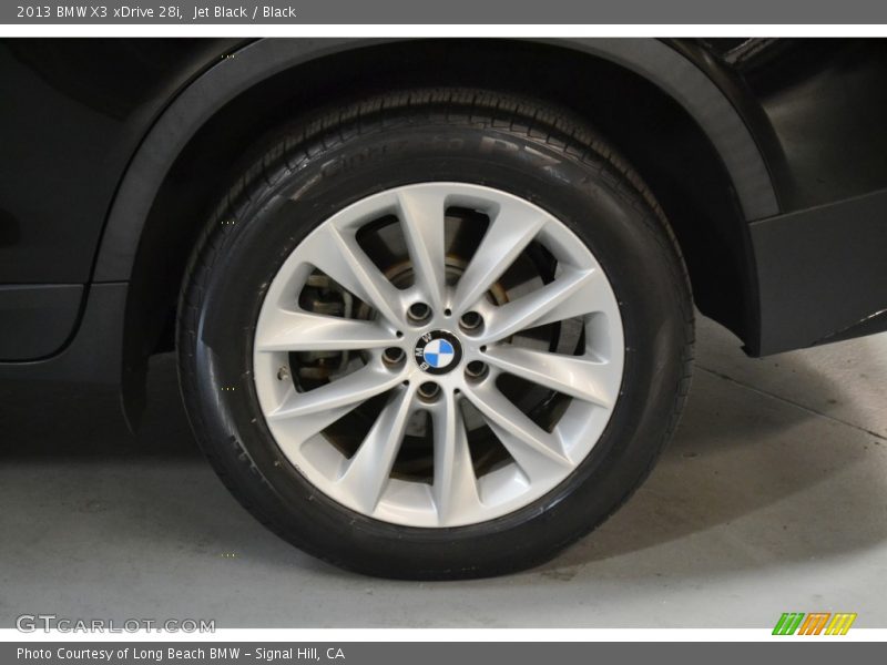 Jet Black / Black 2013 BMW X3 xDrive 28i