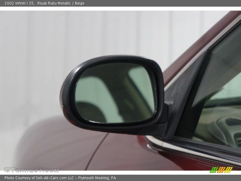 Royal Ruby Metallic / Beige 2002 Infiniti I 35