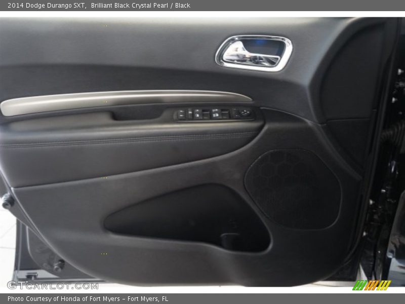 Brilliant Black Crystal Pearl / Black 2014 Dodge Durango SXT