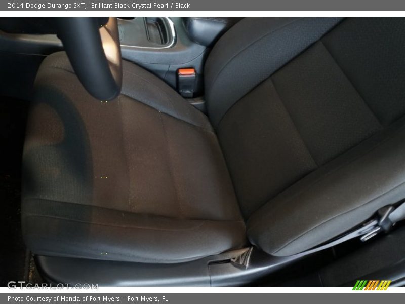 Brilliant Black Crystal Pearl / Black 2014 Dodge Durango SXT