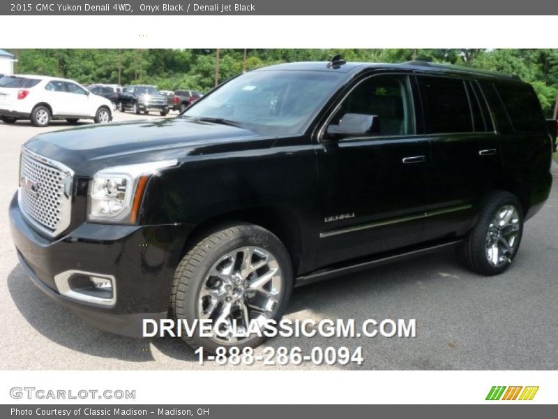 Onyx Black / Denali Jet Black 2015 GMC Yukon Denali 4WD
