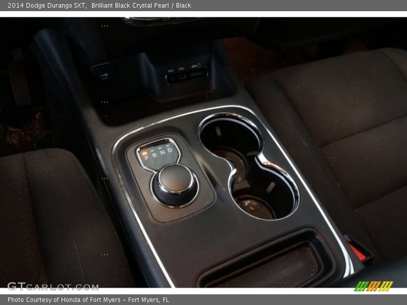 Brilliant Black Crystal Pearl / Black 2014 Dodge Durango SXT