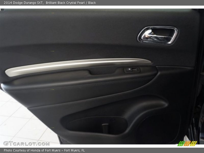 Brilliant Black Crystal Pearl / Black 2014 Dodge Durango SXT