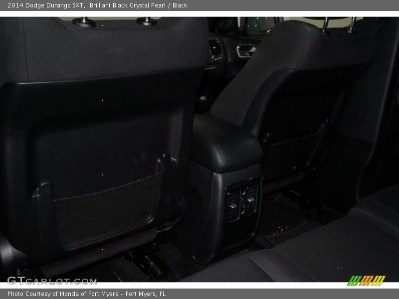 Brilliant Black Crystal Pearl / Black 2014 Dodge Durango SXT