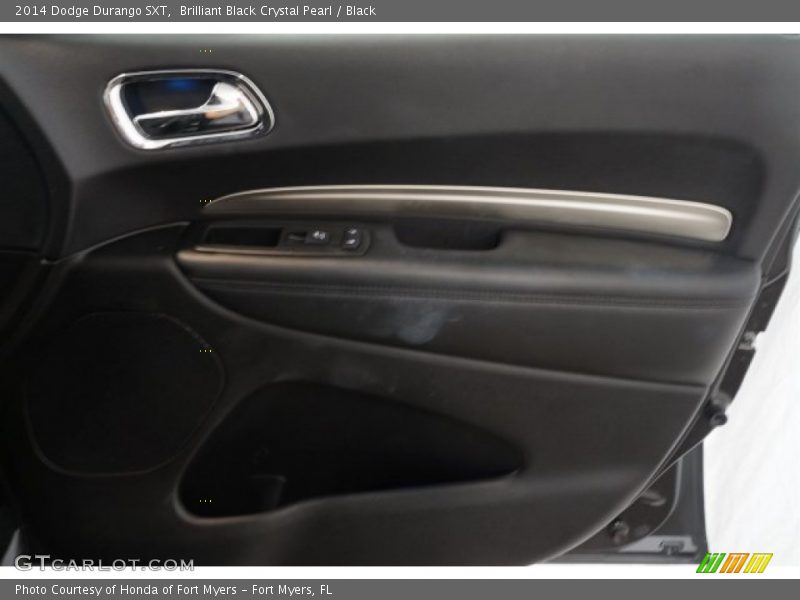 Brilliant Black Crystal Pearl / Black 2014 Dodge Durango SXT