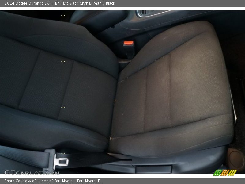 Brilliant Black Crystal Pearl / Black 2014 Dodge Durango SXT