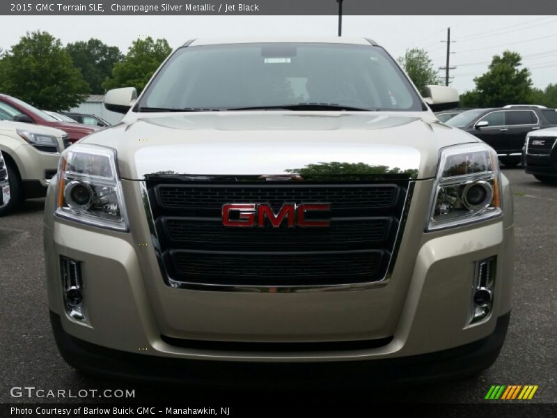 Champagne Silver Metallic / Jet Black 2015 GMC Terrain SLE