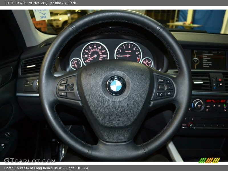 Jet Black / Black 2013 BMW X3 xDrive 28i