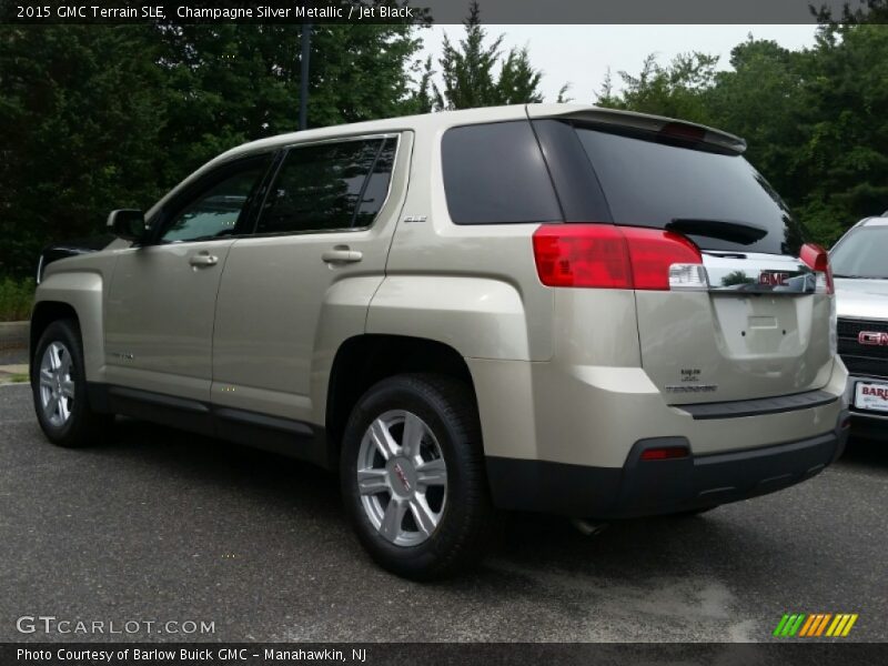 Champagne Silver Metallic / Jet Black 2015 GMC Terrain SLE