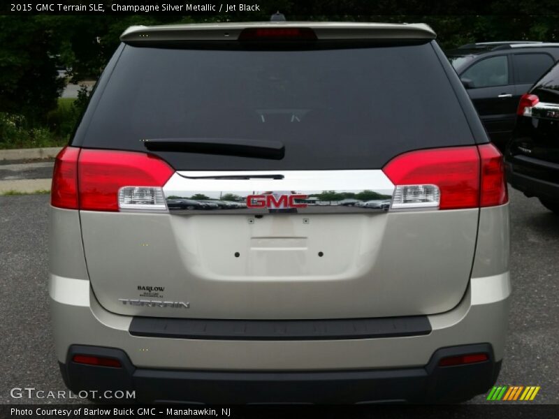 Champagne Silver Metallic / Jet Black 2015 GMC Terrain SLE