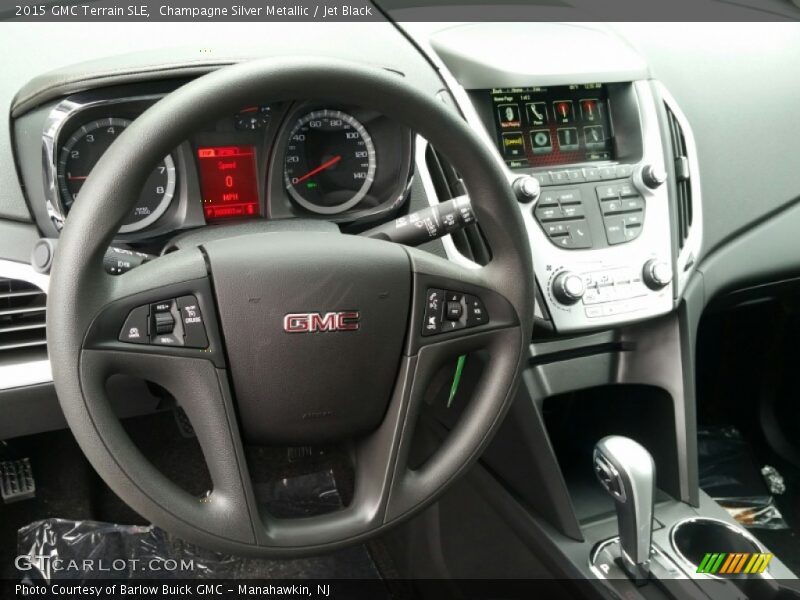 Champagne Silver Metallic / Jet Black 2015 GMC Terrain SLE