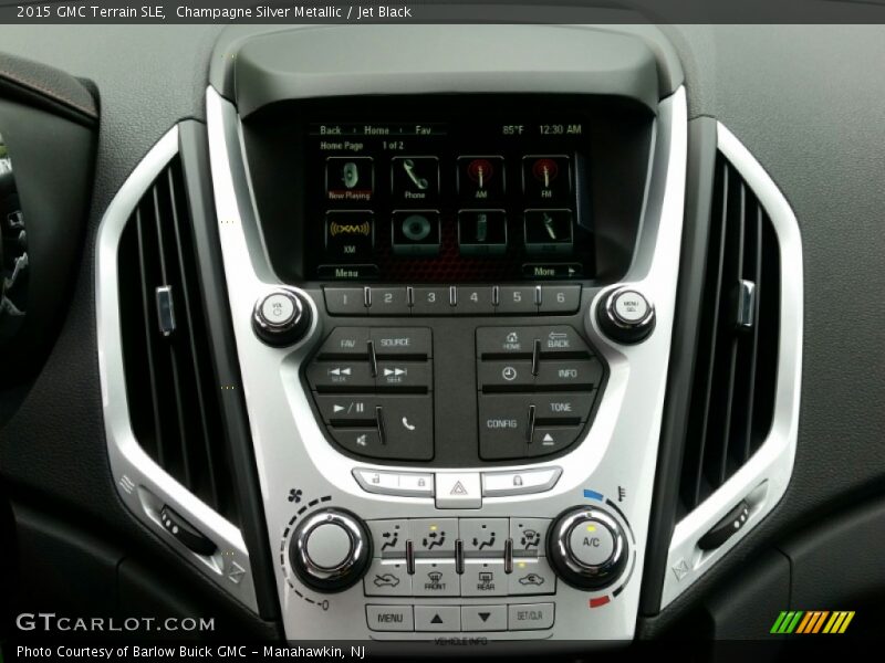 Champagne Silver Metallic / Jet Black 2015 GMC Terrain SLE
