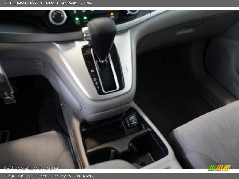 Basque Red Pearl II / Gray 2012 Honda CR-V LX