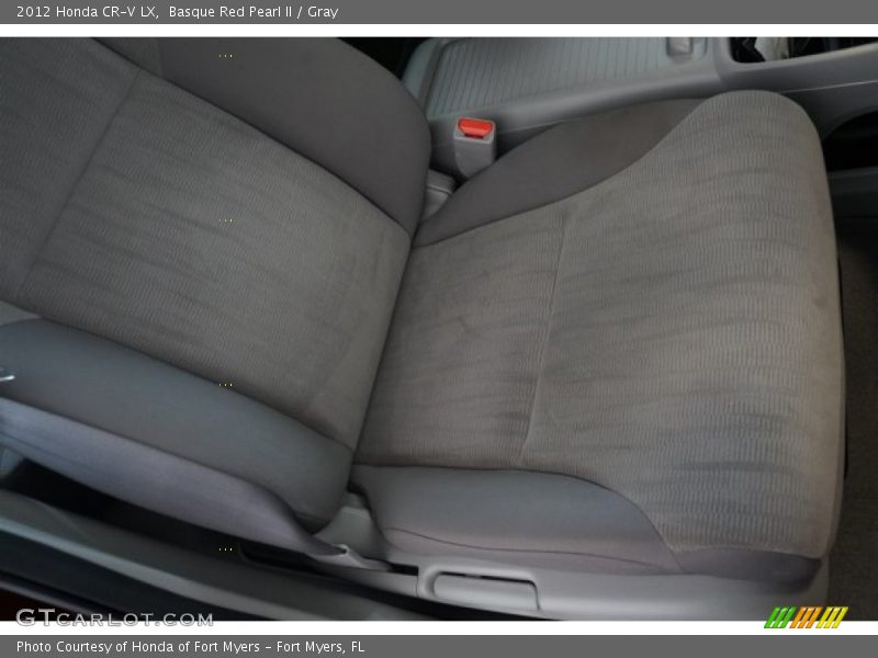 Basque Red Pearl II / Gray 2012 Honda CR-V LX