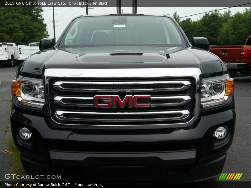 Onyx Black / Jet Black 2015 GMC Canyon SLE Crew Cab