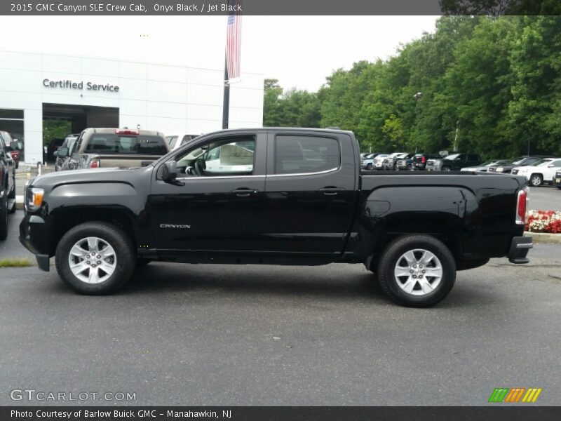 Onyx Black / Jet Black 2015 GMC Canyon SLE Crew Cab