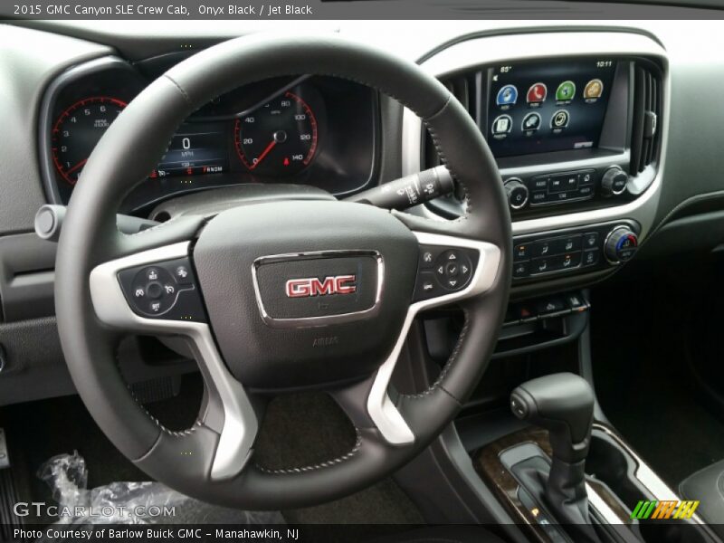 Onyx Black / Jet Black 2015 GMC Canyon SLE Crew Cab