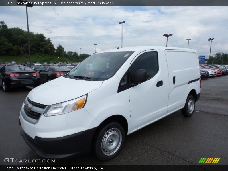 Designer White / Medium Pewter 2015 Chevrolet City Express LS