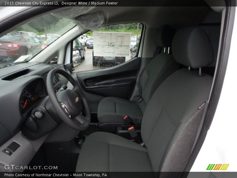 Designer White / Medium Pewter 2015 Chevrolet City Express LS