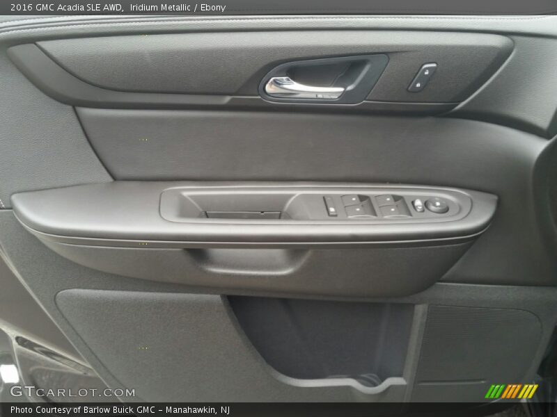 Iridium Metallic / Ebony 2016 GMC Acadia SLE AWD
