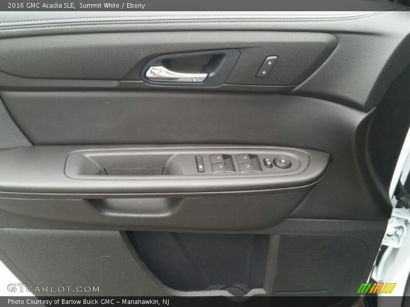 Summit White / Ebony 2016 GMC Acadia SLE