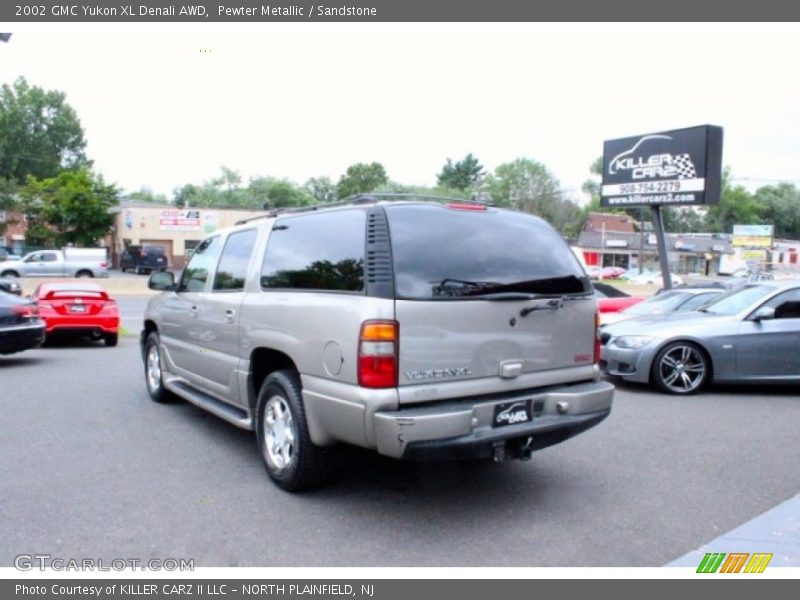 Pewter Metallic / Sandstone 2002 GMC Yukon XL Denali AWD