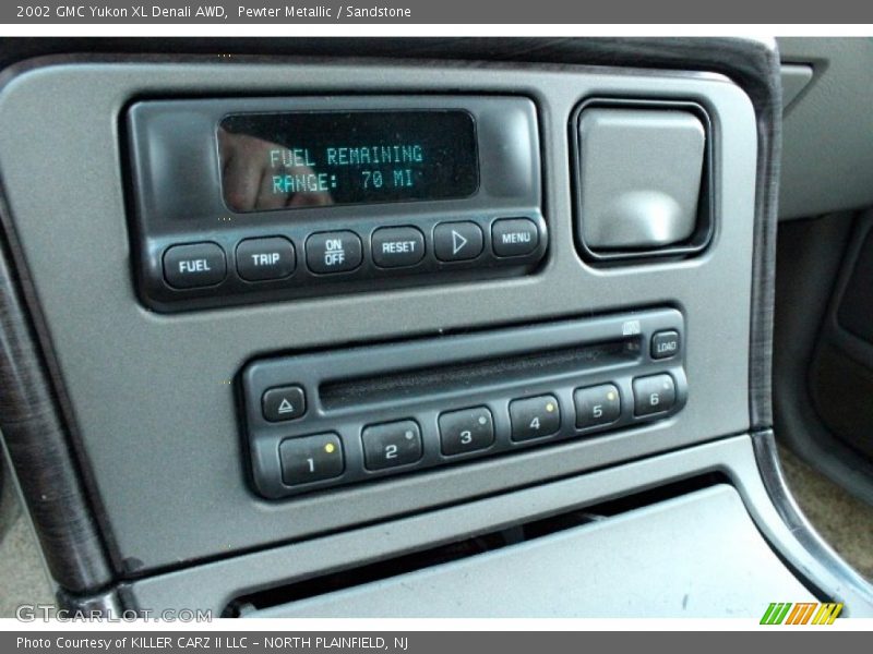 Pewter Metallic / Sandstone 2002 GMC Yukon XL Denali AWD