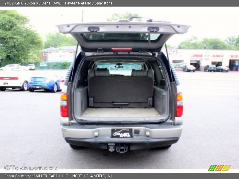 Pewter Metallic / Sandstone 2002 GMC Yukon XL Denali AWD