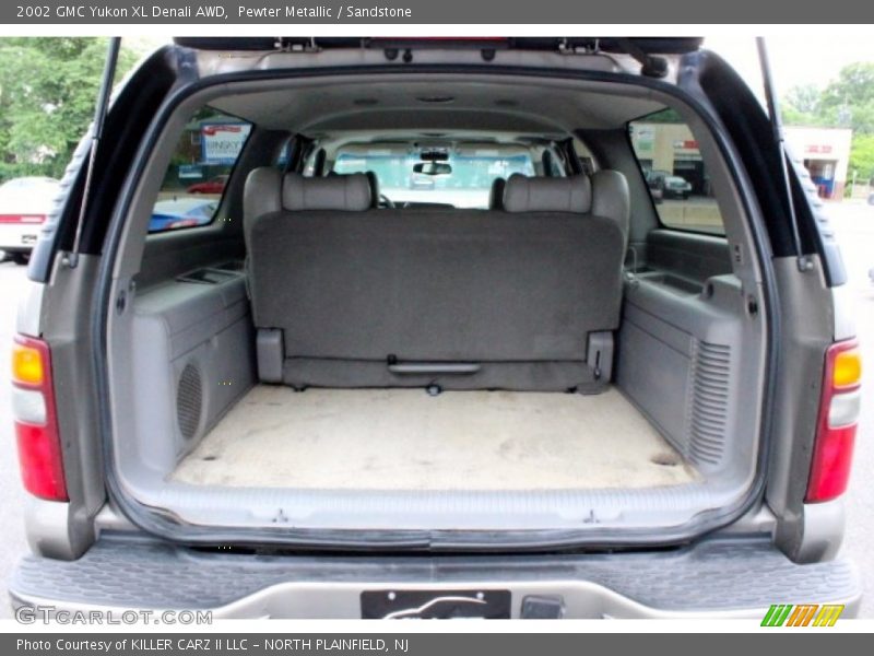 Pewter Metallic / Sandstone 2002 GMC Yukon XL Denali AWD