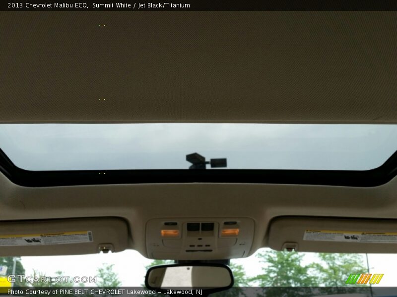 Summit White / Jet Black/Titanium 2013 Chevrolet Malibu ECO
