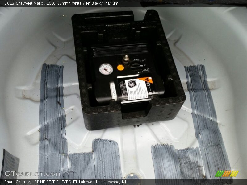 Summit White / Jet Black/Titanium 2013 Chevrolet Malibu ECO