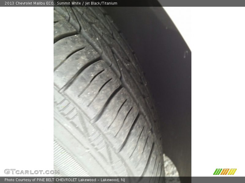 Summit White / Jet Black/Titanium 2013 Chevrolet Malibu ECO