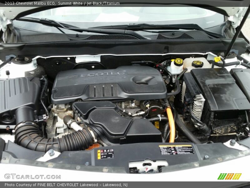 Summit White / Jet Black/Titanium 2013 Chevrolet Malibu ECO