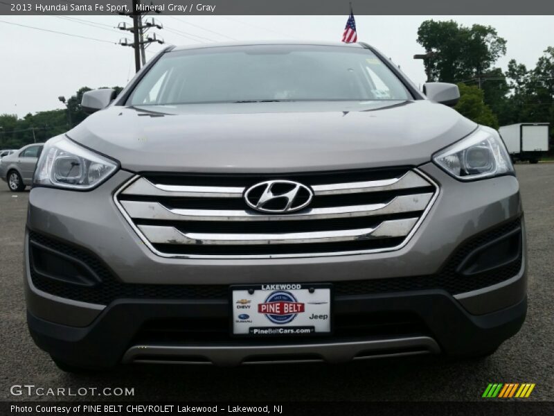 Mineral Gray / Gray 2013 Hyundai Santa Fe Sport