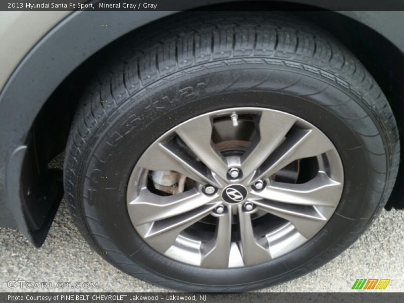 Mineral Gray / Gray 2013 Hyundai Santa Fe Sport