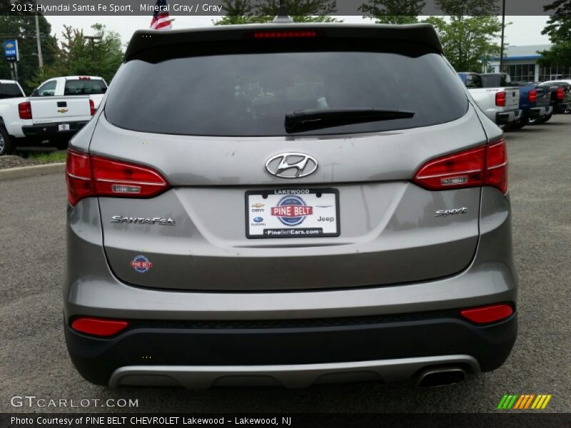 Mineral Gray / Gray 2013 Hyundai Santa Fe Sport
