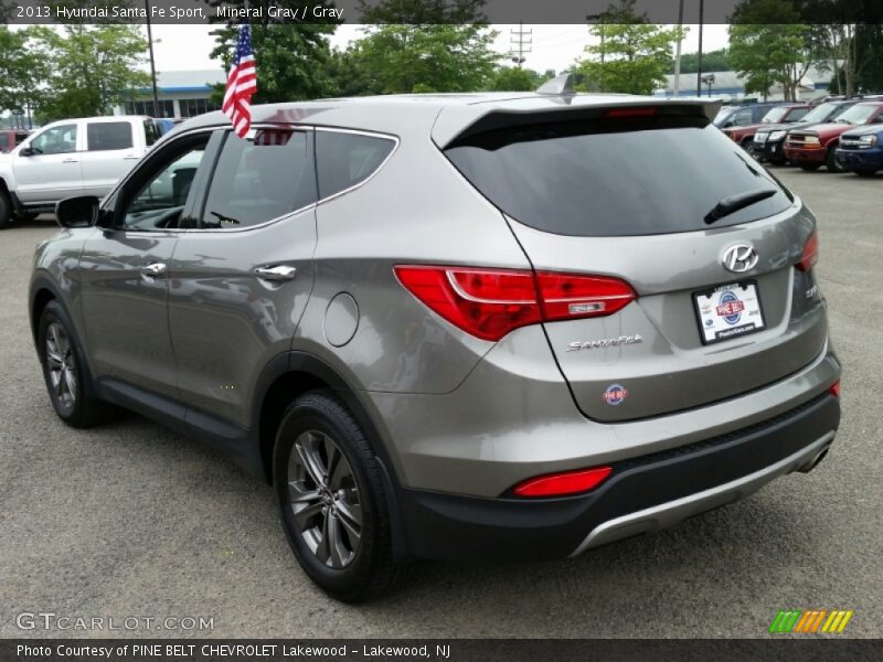 Mineral Gray / Gray 2013 Hyundai Santa Fe Sport