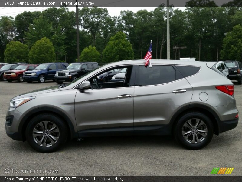 Mineral Gray / Gray 2013 Hyundai Santa Fe Sport