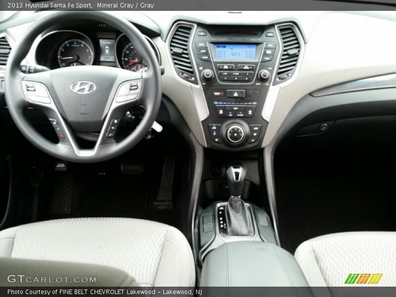Mineral Gray / Gray 2013 Hyundai Santa Fe Sport