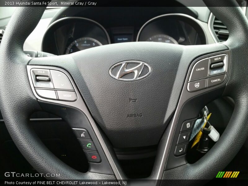 Mineral Gray / Gray 2013 Hyundai Santa Fe Sport