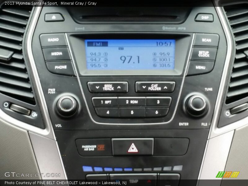 Mineral Gray / Gray 2013 Hyundai Santa Fe Sport