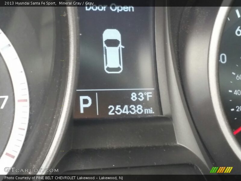 Mineral Gray / Gray 2013 Hyundai Santa Fe Sport