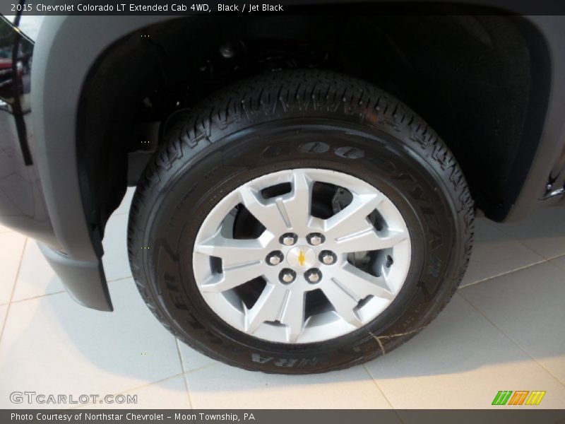 Black / Jet Black 2015 Chevrolet Colorado LT Extended Cab 4WD