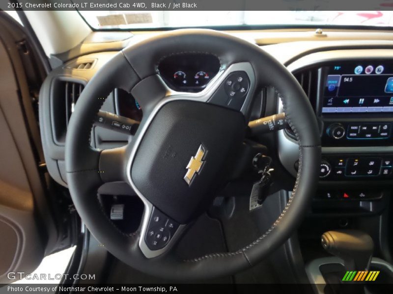 Black / Jet Black 2015 Chevrolet Colorado LT Extended Cab 4WD