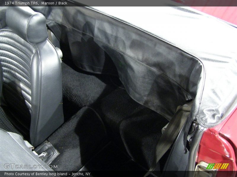 Maroon / Black 1974 Triumph TR6