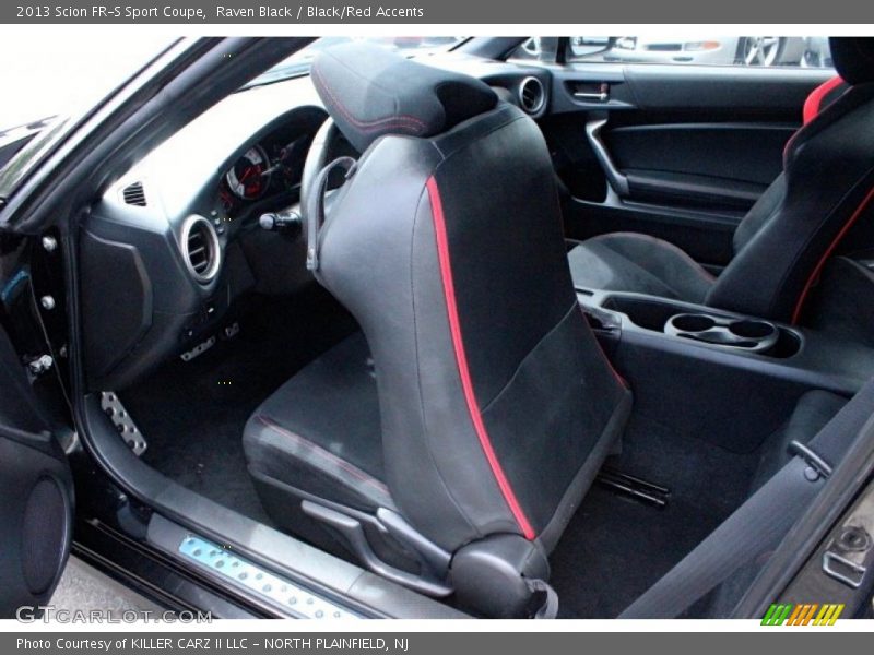 Raven Black / Black/Red Accents 2013 Scion FR-S Sport Coupe