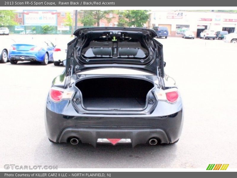 Raven Black / Black/Red Accents 2013 Scion FR-S Sport Coupe